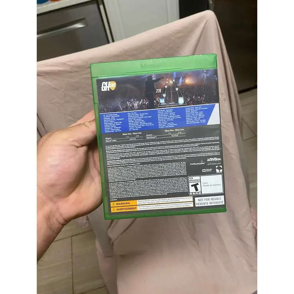 Guitar Hero Live 2015 Microsoft Xbox One